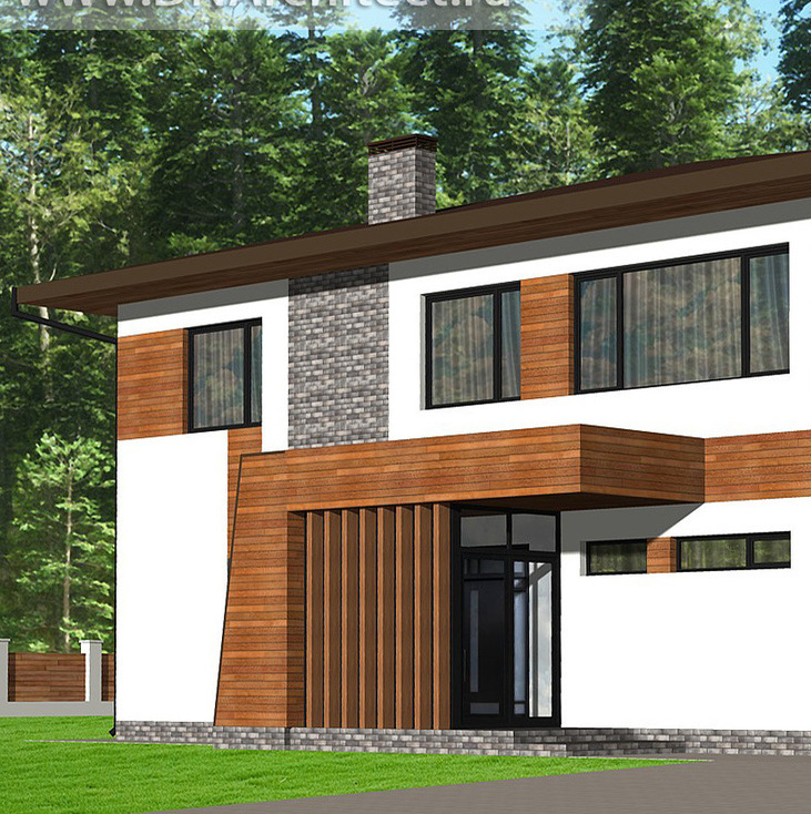 дизайн фасадов дома