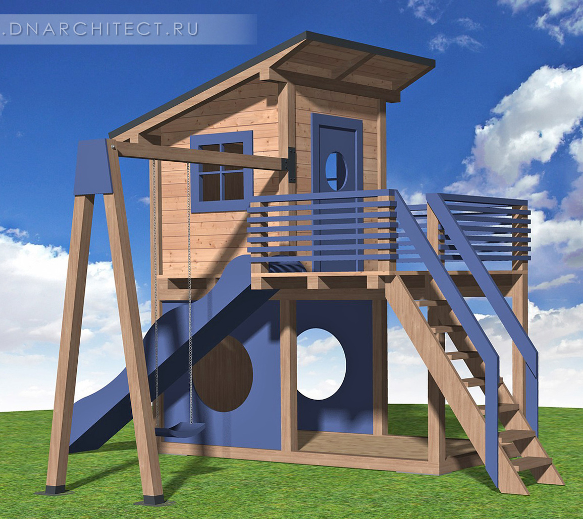 проект игрового домика