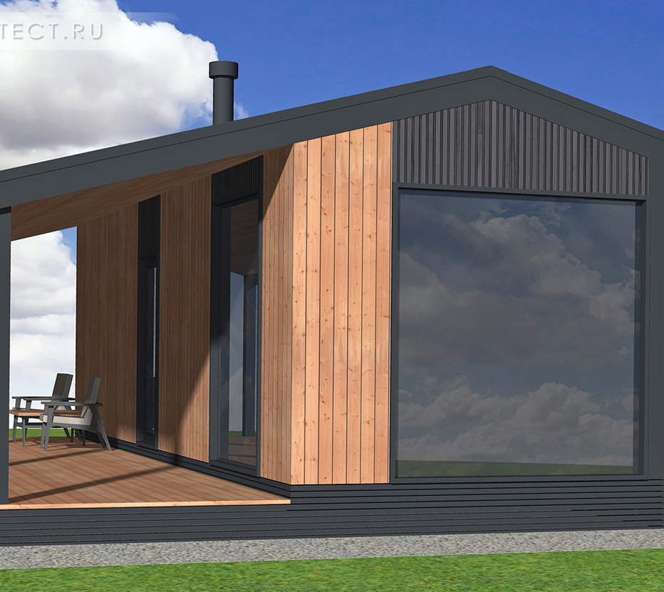 проект бытовки БТ96