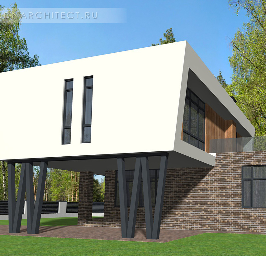 проект современного дома g194k5