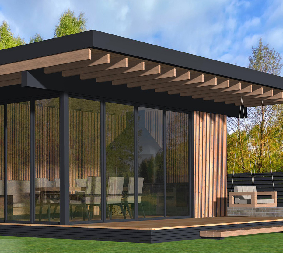 Проект беседки БХ66