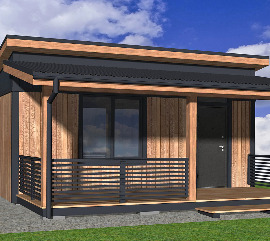 проект бытовки БТ66