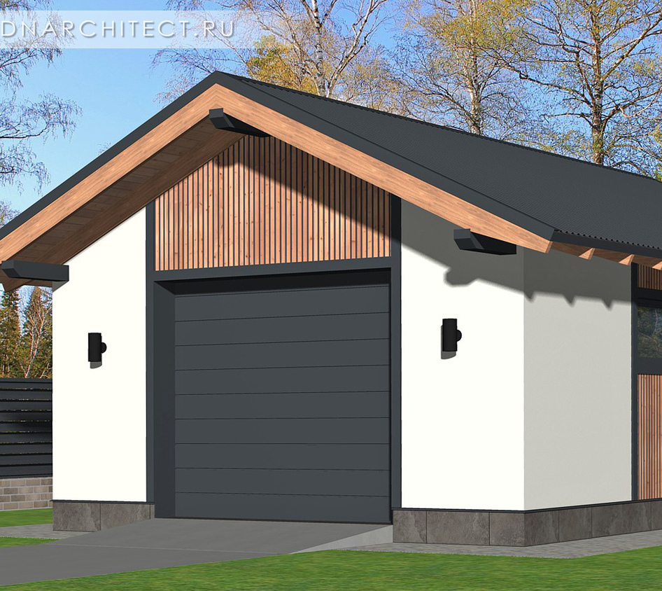 Проект гаража G57B