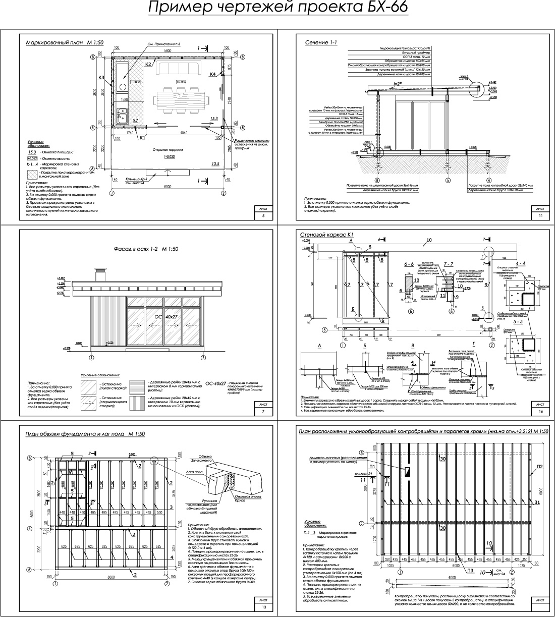 чертежи каркасной беседки