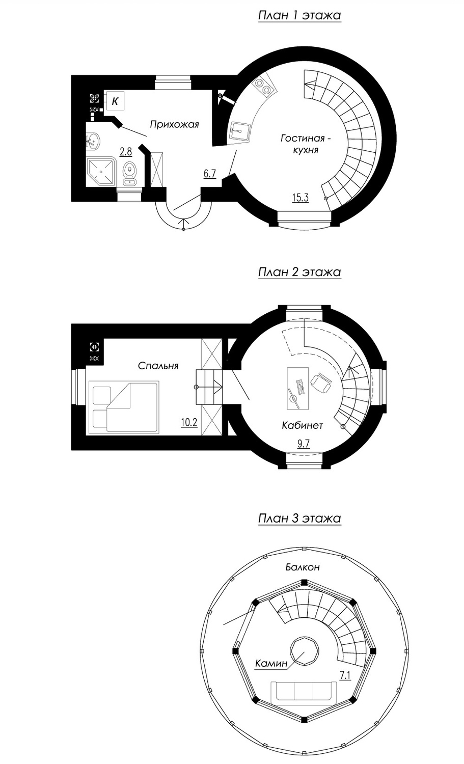 план дом маяк