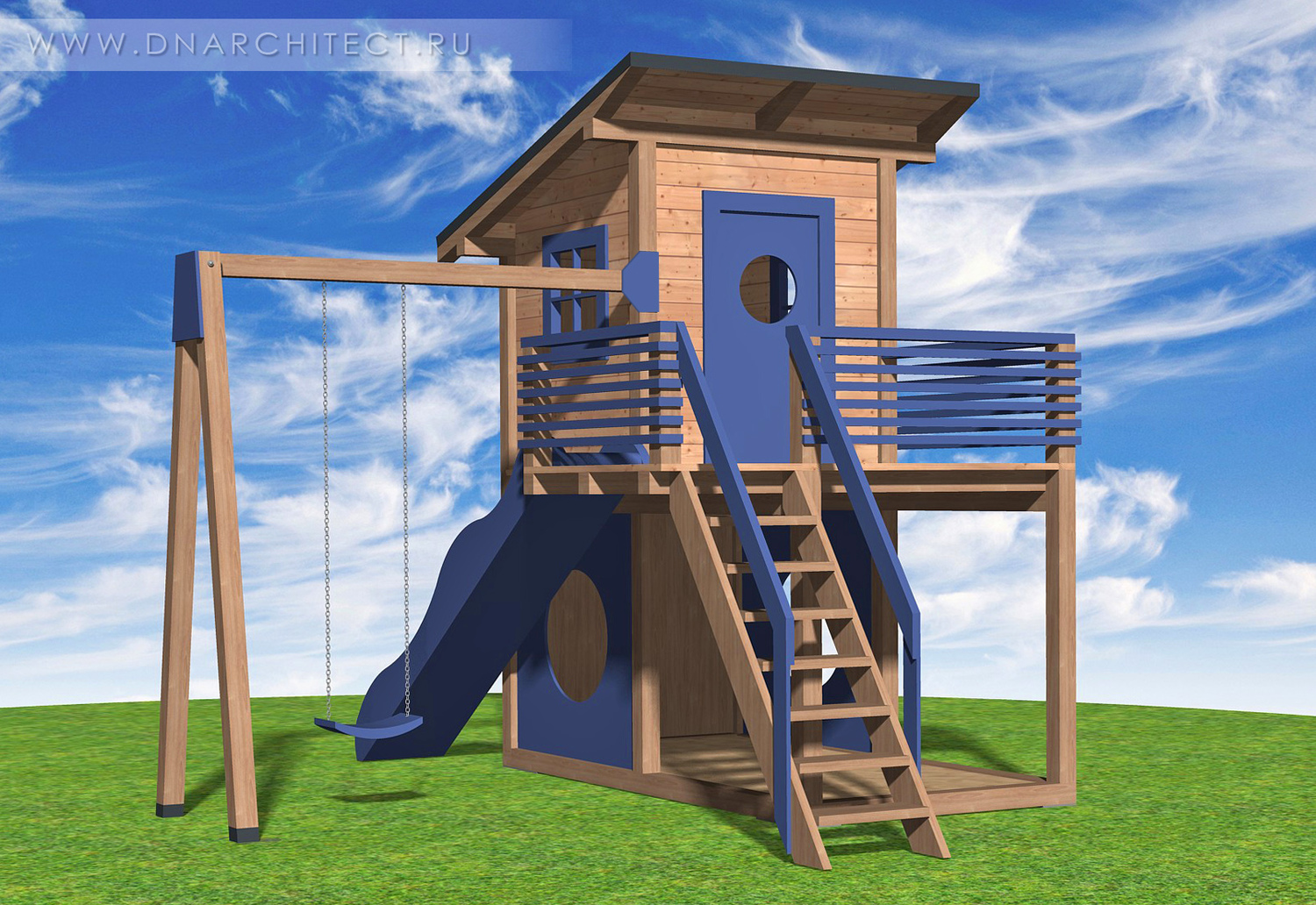 детский игровой домик