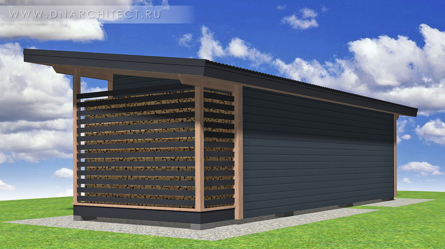 проект бытовки с дров