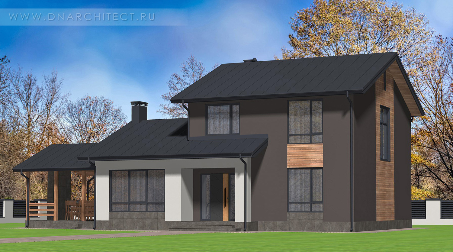 проект дома газобетон