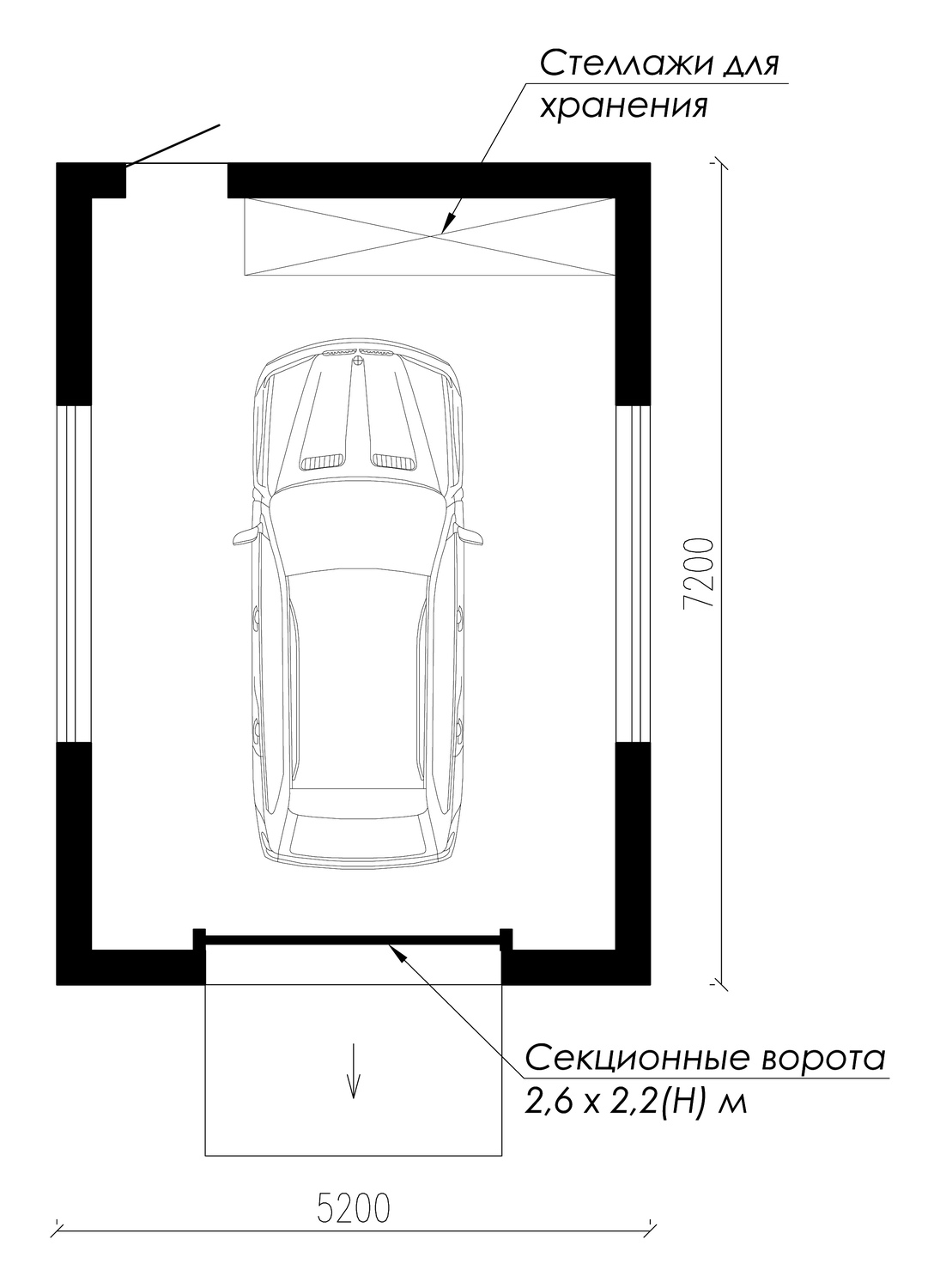 план каркасной бытовки